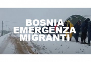 Emergência de migrante na Bósnia
