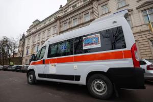 Consegnata un'altra ambulanza in Ucraina